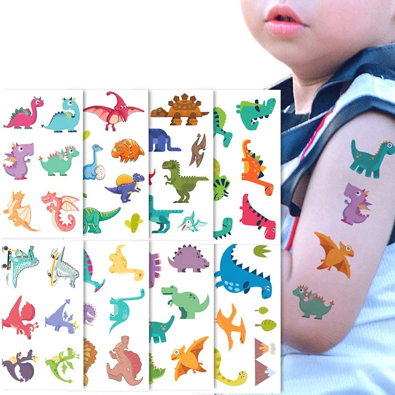 Dinosaur Tattoo Set