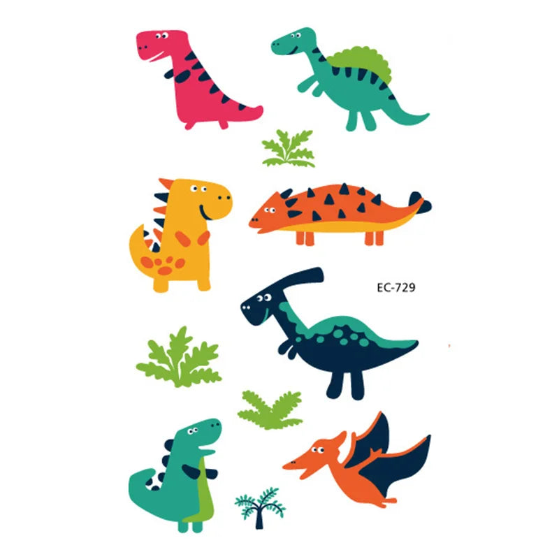 Dinosaur Tattoo Set